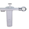 Kouvola MT35 Aluminum Kangas Finial Pole set Round profile ceiling fix Bracket 60 mm to Wall