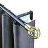 Kouvola MT35 Aluminum Kangas Finial Pole set Wall Bracket