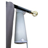 Kouvola MT35 Aluminum Kangas Finial Pole set Wall Bracket