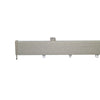 Now M51 40 x 18 mm Aluminum Pole Set Ceiling Bracket for 6 cm Wave Curtains Natural Patent no: 202015107126.4