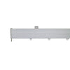 Now M51 40 x 18 mm Aluminum Pole Set Ceiling Bracket for 6 cm Wave Curtains Natural Patent no: 202015107126.4