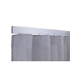 Now M51 40 x 18 mm Aluminum Pole Set Ceiling Bracket for 6 cm Wave Curtains Natural Patent no: 202015107126.4