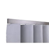 Now M51 40 x 18 mm Aluminum Pole Set Ceiling Bracket for 6 cm Wave Curtains Natural Patent no: 202015107126.4