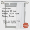 Kouvola MT35 motorized curtain pole Display board