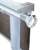 Oslo MT35 Aluminum Frogner Finial  Pole set Combi Plate Bracket
