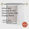 Kouvola MT35 motorized curtain pole Display board